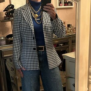 Houndstooth blazer/jacket